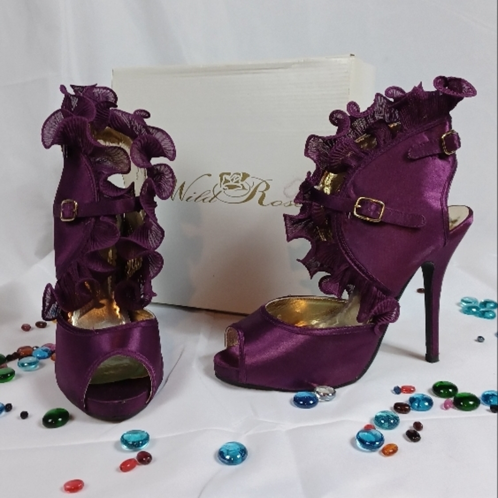 Purple Women's High Heels